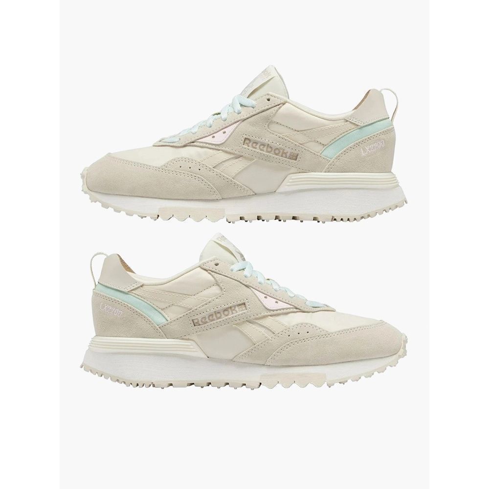 Reebok LX2200 Rollcage Women’s Alabaster Mint Pastel Low-Top Sneakers